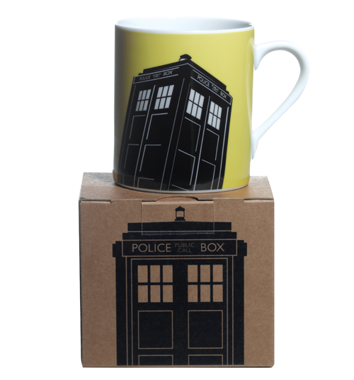 Doctor Who Yellow Tardis Design Mug from BBC