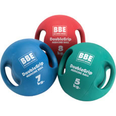 BBE 7 Kg Double Grip Medicine Ball(Blue/White)