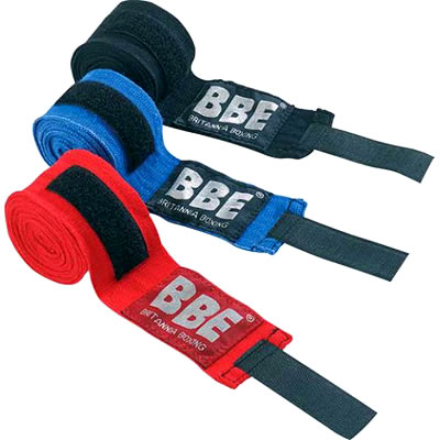 BBE A.I.B.A. Hand Wraps BBE319 / BBE322 / BBE323 (BBE319 - Blue Adult 2.5m)