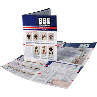 BBE Home Boxing Guideline Booklet (BBE195 - Guideline Booklet)