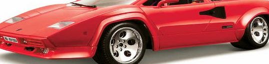 Bburago Lamborghini Countach 5000 QV in Red (1:18 scale) Diecast Model Car