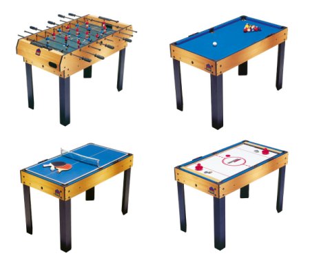 4 in 1 games Table
