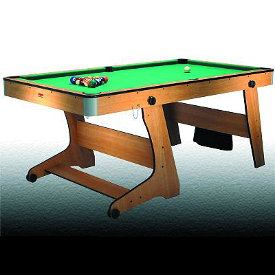 BCE 6ft Vertical Folding Pool Table (FP-6) (FP-6 Vert. Fold. Pool Table)