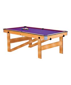 Rolling Lay Flat Pool Table 5ft