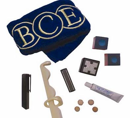 BCE Snooker and Pool Cue Care Kit