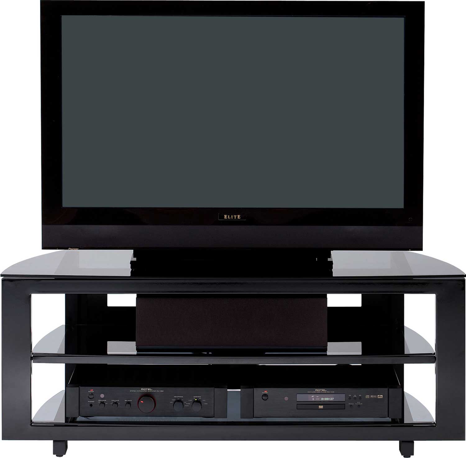 Deploy Max 9644 Black LED and LCD TV Stand