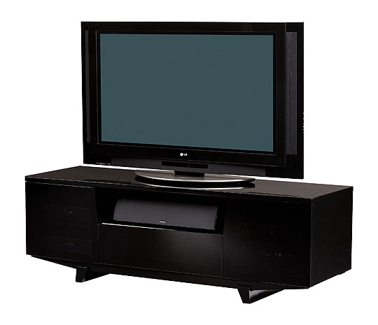 BDI Marina 8729-2 Black Gloss TV Cabinet - No