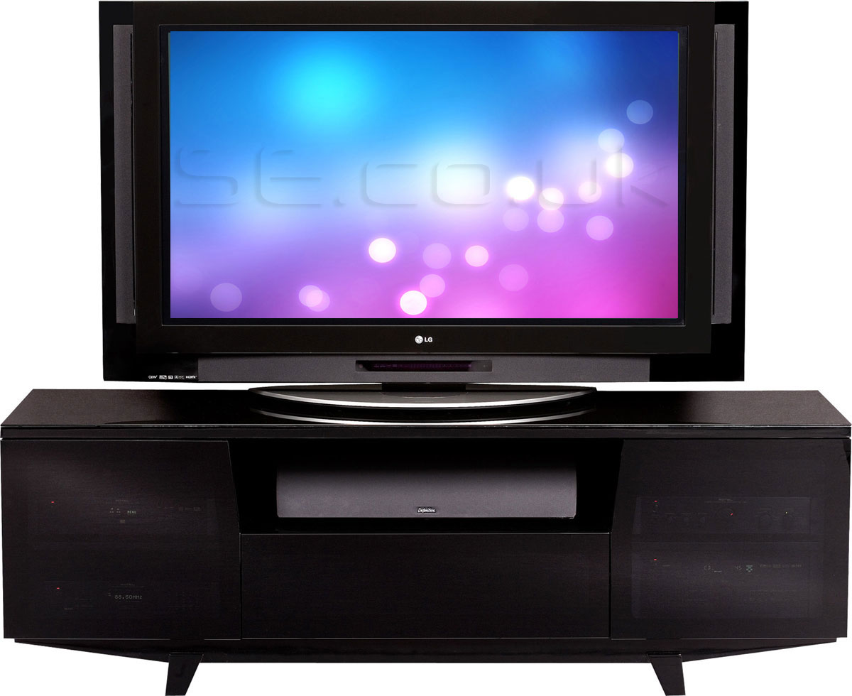 Marina 8729 Black LED and LCD TV Stand