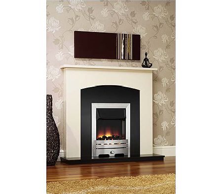 Be Modern Blaze Electric Fireplace Suite in Black