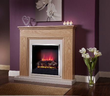 Be Modern Stanton Electric Fireplace - Natural