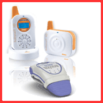 Babycall HD Digital Audio Monitor - Orange + Snuza Movement Monitor
