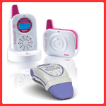 BabyCall HD Digital Audio Monitor - Pink + Snuza Mobile Movement Monitor