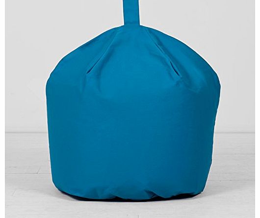 Large Childrens Kids Cotton Teal Blue Green Seat Bean Bag Beanbag With Filling