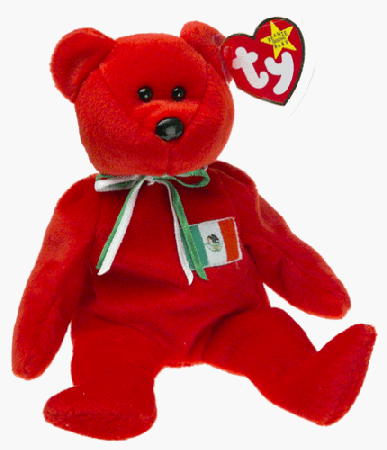 Beanie Babies Osito the Mexican Bear - Ty Beanie Baby (USA Exclusive)