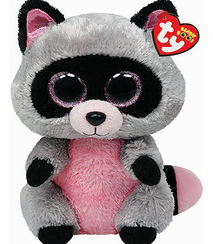 Ty Beanie Boos Buddy - Rocco the Raccoon Soft Toy