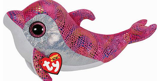Ty Beanie Boos - Sparkles the Dolphin Soft Toy