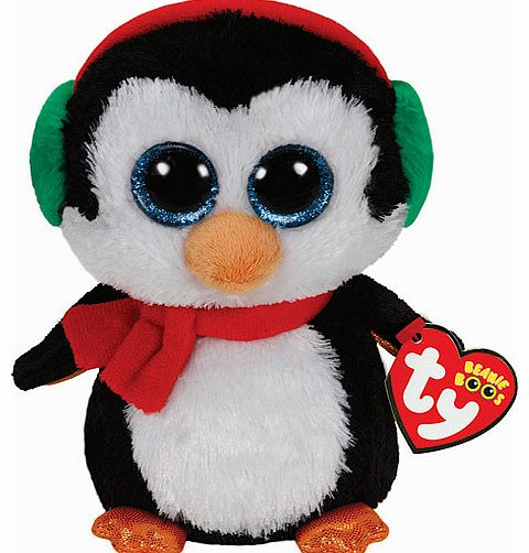 Ty Christmas Beanie Boos - Santa Penguin North