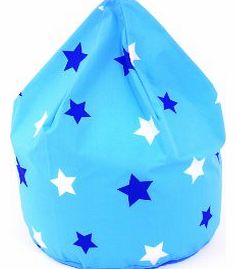 BeanLazy Cotton Blue Stars Bean Bag Child Size