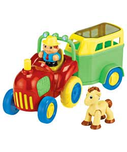 Activity Tractor with Trailer