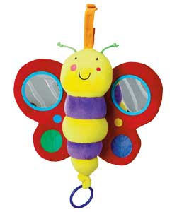 Beanstalk Musical Butterfly Cot Toy