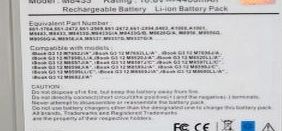 BearTrade Laptop Battery 6cell 10.8V 4400mAh for Apple iBook G3 G4 12`` A1008 A1061 M8403 M8433 M9337