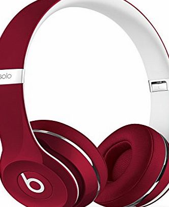 Beats by Dr. Dre Beats Solo2 On-Ear Headphones Luxe Edition - Red
