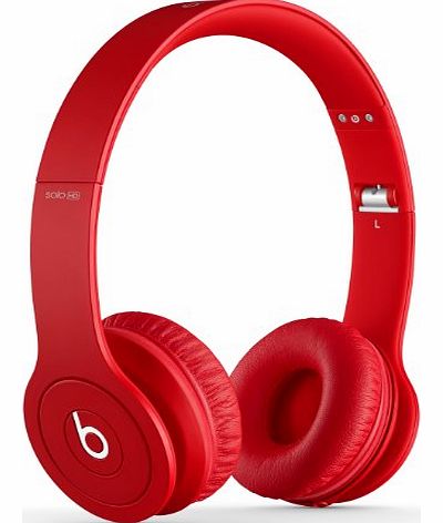 Beats by Dr. Dre Solo HD On-Ear Headphones - Monochromatic Red