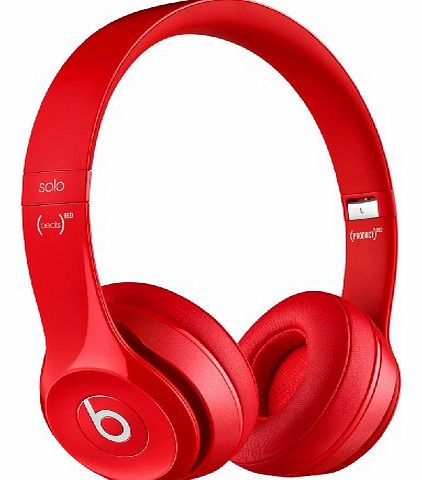Beats by Dr. Dre Solo2 On-Ear Headphones - Red