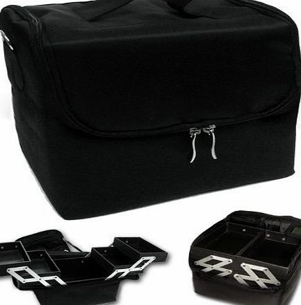 Beauties Factory New Professional Extendable Makeup Case Cosmetic Box Beauty Case Tool (4 Compartments)