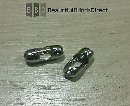 Beautiful Blinds Direct Pack of 32 x Metal Roller Blind Beaded Chain Connector