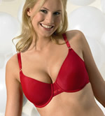 Beautifull Smooth Moulded Bra 61000 Red