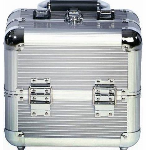 Beauty Boxes Beauty-Boxes Valene Silver Cosmetics and Make-up Beauty Case