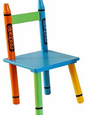 Children Crayon Wooden Chair
