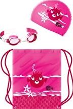 Beco, 1294[^]188524 Swim Bag with Goggle and Cap - Pink