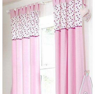 Bed-e-Byes Purfect Tab Top Curtains - 132cm x