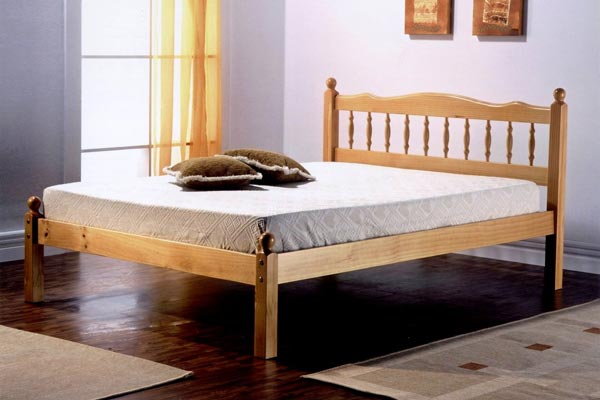 Bedworld Discount Astra Pine Bed Frame Double 135cm