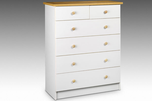 Bedworld Discount Baltimore - Six Drawer Low Chest