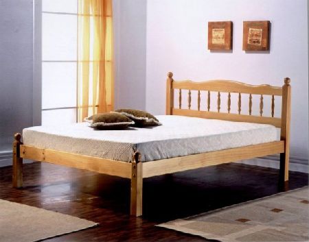 Astra Pine Bed Frame Double
