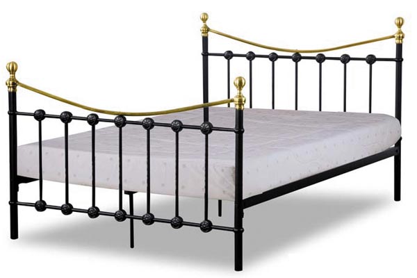 Bedworld Discount Bronte Metal Bed Frame Double 135cm