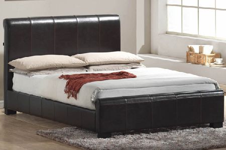 Bedworld Discount Chello Leather Bed Frame Kingsize 150cm