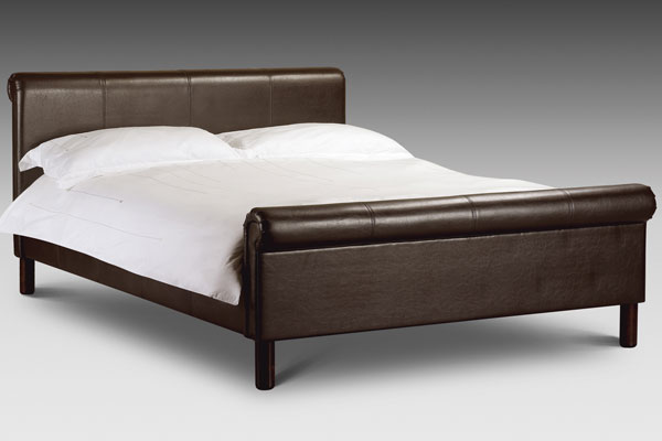 Bedworld Discount Chester Faux Leather Bed Frame Double 135cm