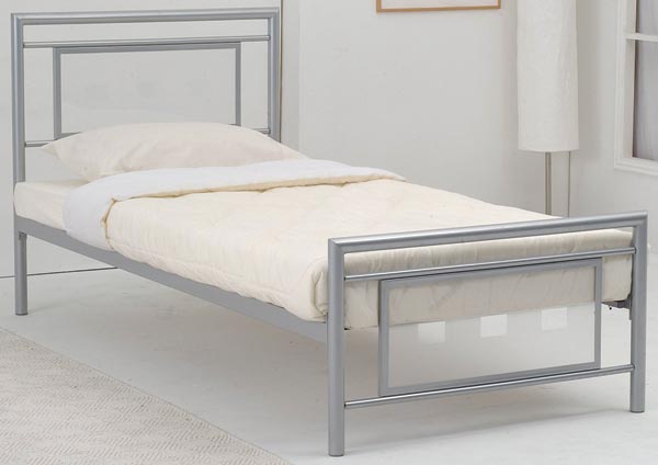 City Metal Bed Frame Single 90cm
