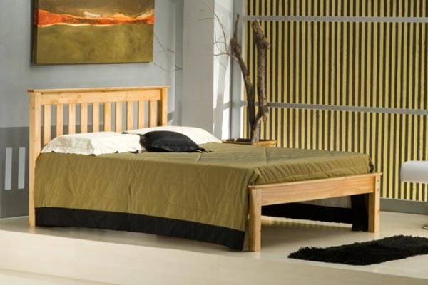 pine bed frame