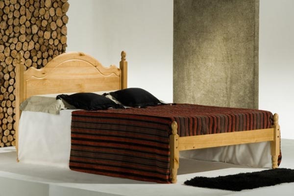 Bedworld Discount Durham Pine Bed Frame Double 135cm