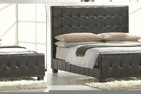 Mondo Leather Bed Frame Kingsize 150cm