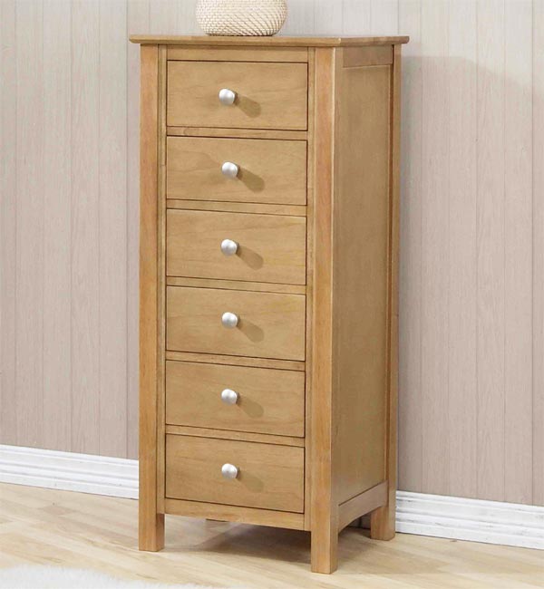 New Lynmouth 6 Drawer Tall Wellington