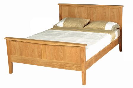 Bedworld Discount Orlean Solid Oak  Beds Kingsize 150cm