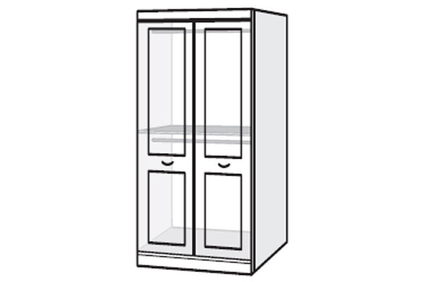 Bedworld Furniture Oyster Bay Range - Wardrobe - 2 Doors