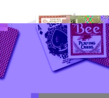 Bee Playing Cards-Blue Pack - Bee Playing Cards