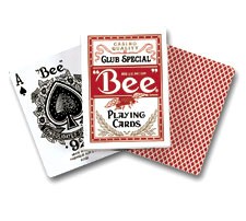 bee Playing Cards-Red Pack - Bee Playing Cards